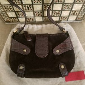 Valentino Garavani Luxury Suede Leather Shoulder Bag